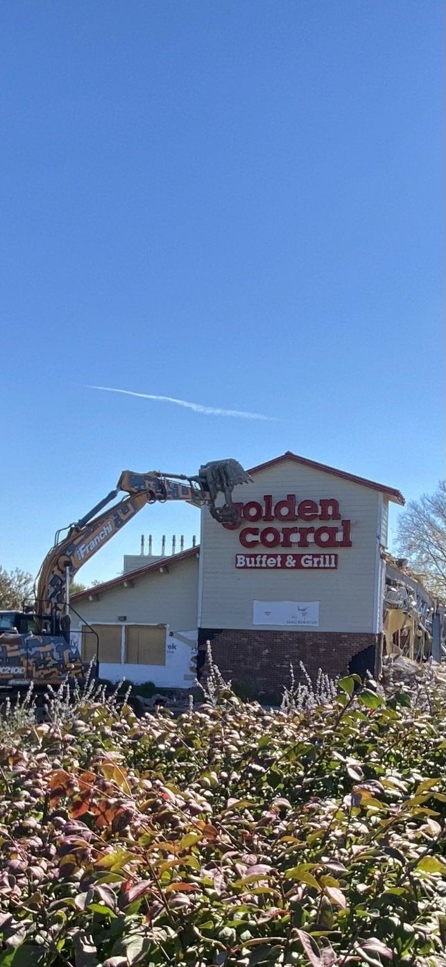 Demolished Golden Corral 2 — Demolition in Sewell, NJ