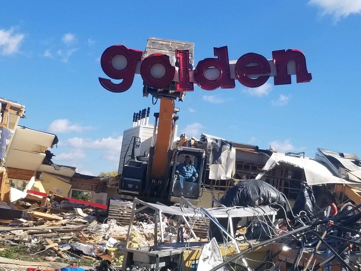 Demolished Golden Corral 1 — Demolition in Sewell, NJ