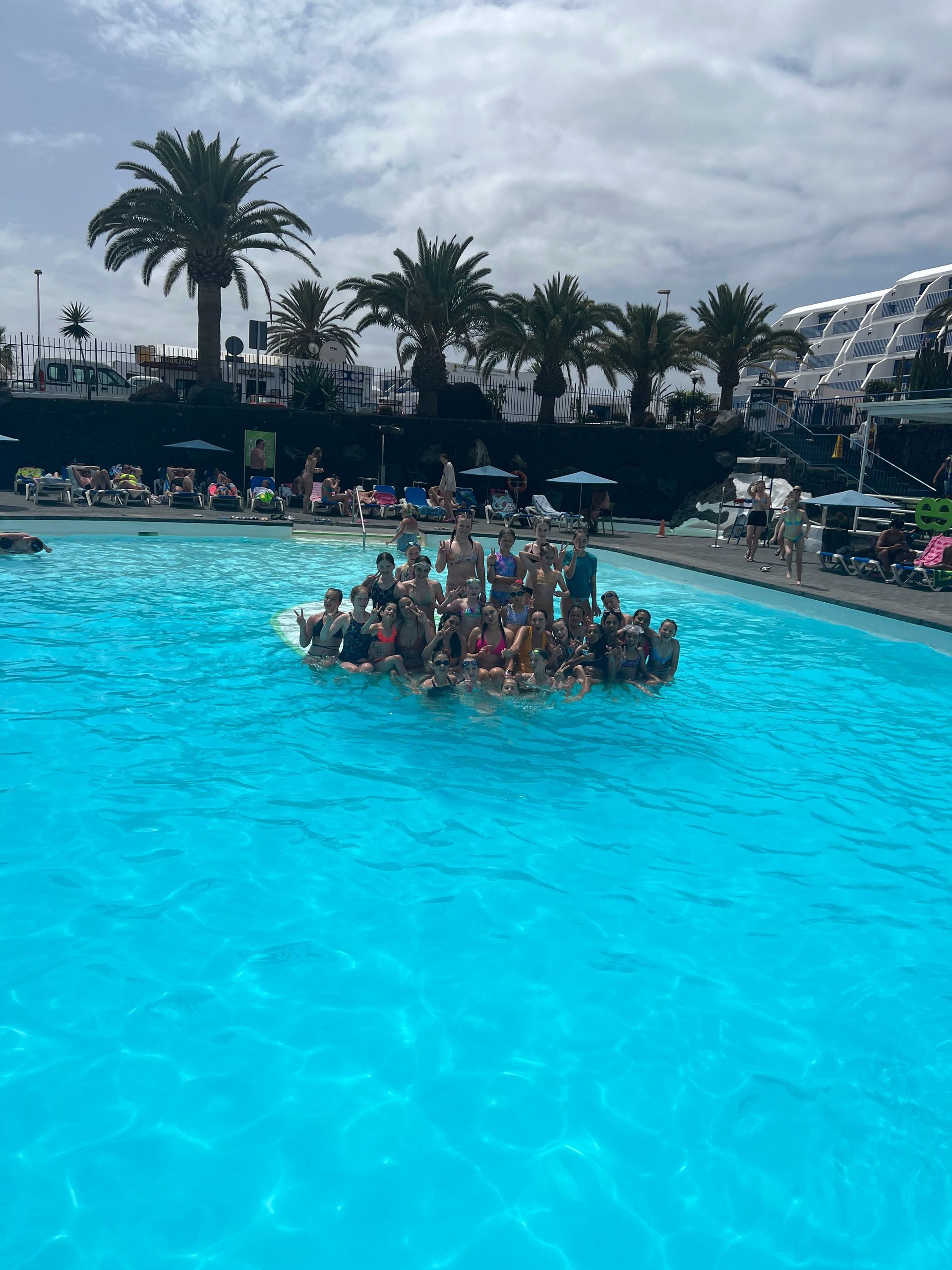 Charisma girls on tour in Lanzarote