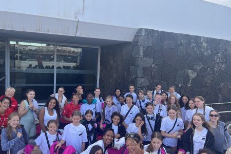 Charisma girls on tour in Lanzarote