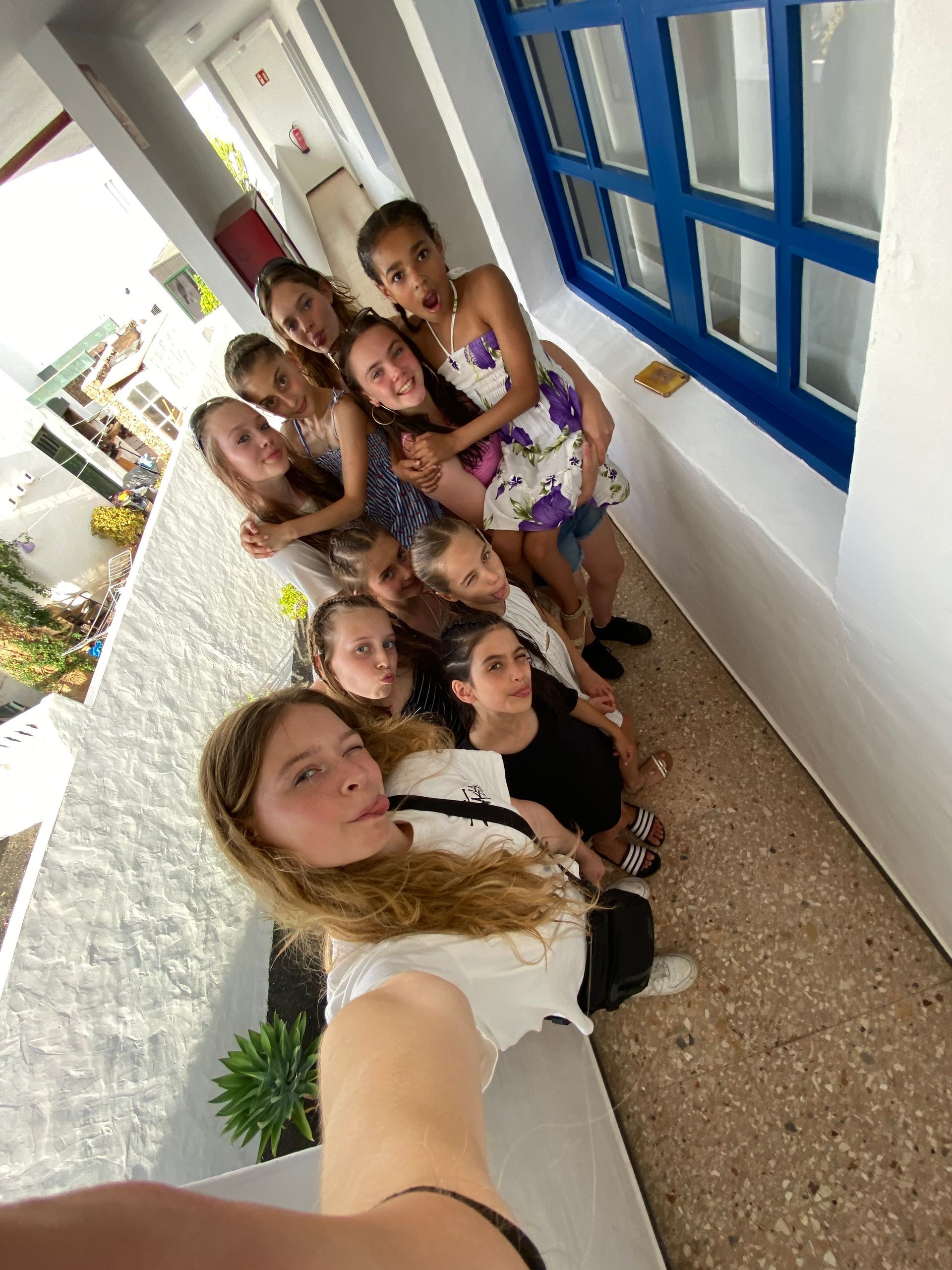 Charisma girls on tour in Lanzarote