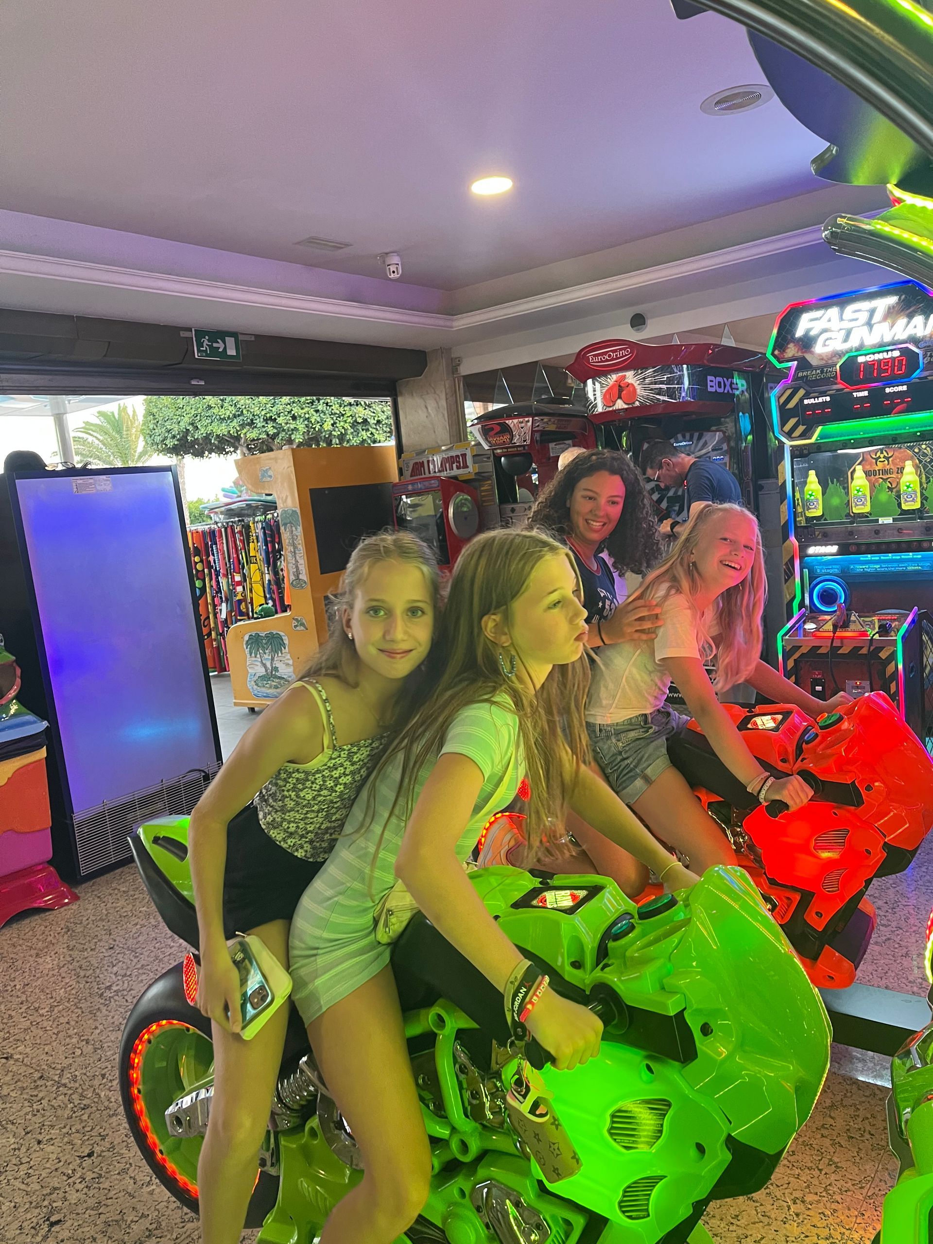 Charisma girls on tour in Lanzarote