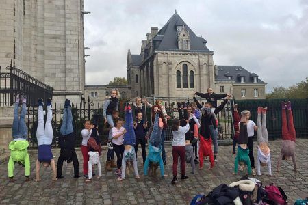 Charisma girls on tour in Paris