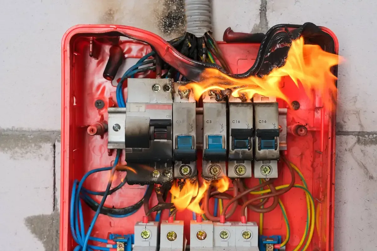 how to prevent electrical fires in throop