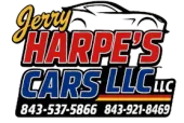 The logo for jerry harpe 's cars llc