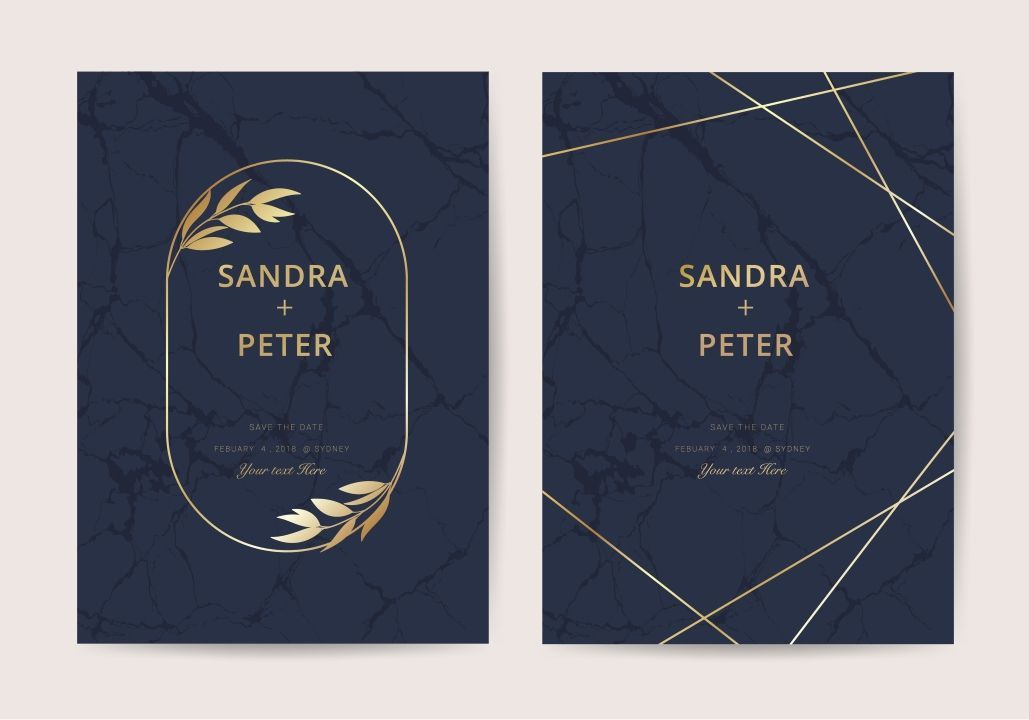 A Couple of Cards With the Names Sandra and Peter on Them — Sign Media Solutions in Ballina, NSW