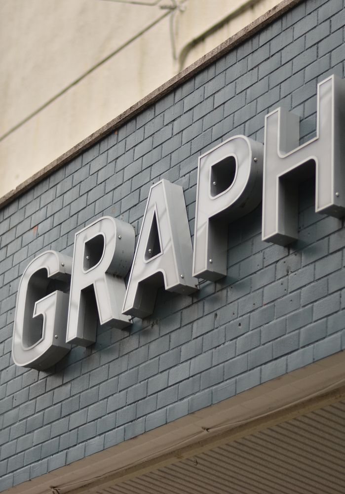 The Word Graph is on a Brick Wall — Sign Media Solutions in Ballina, NSW