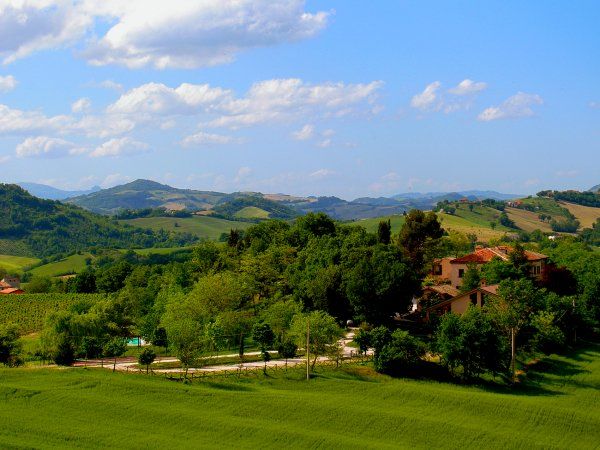 Self catering apartments in rural Marche, Italy