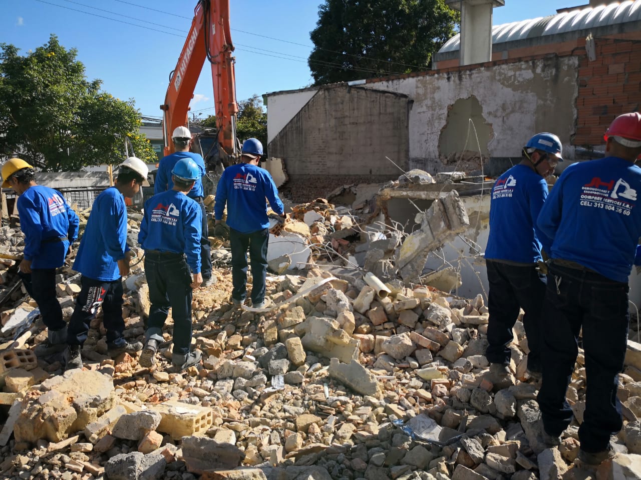 JH Company Services S.A.S. demolición de vivienda