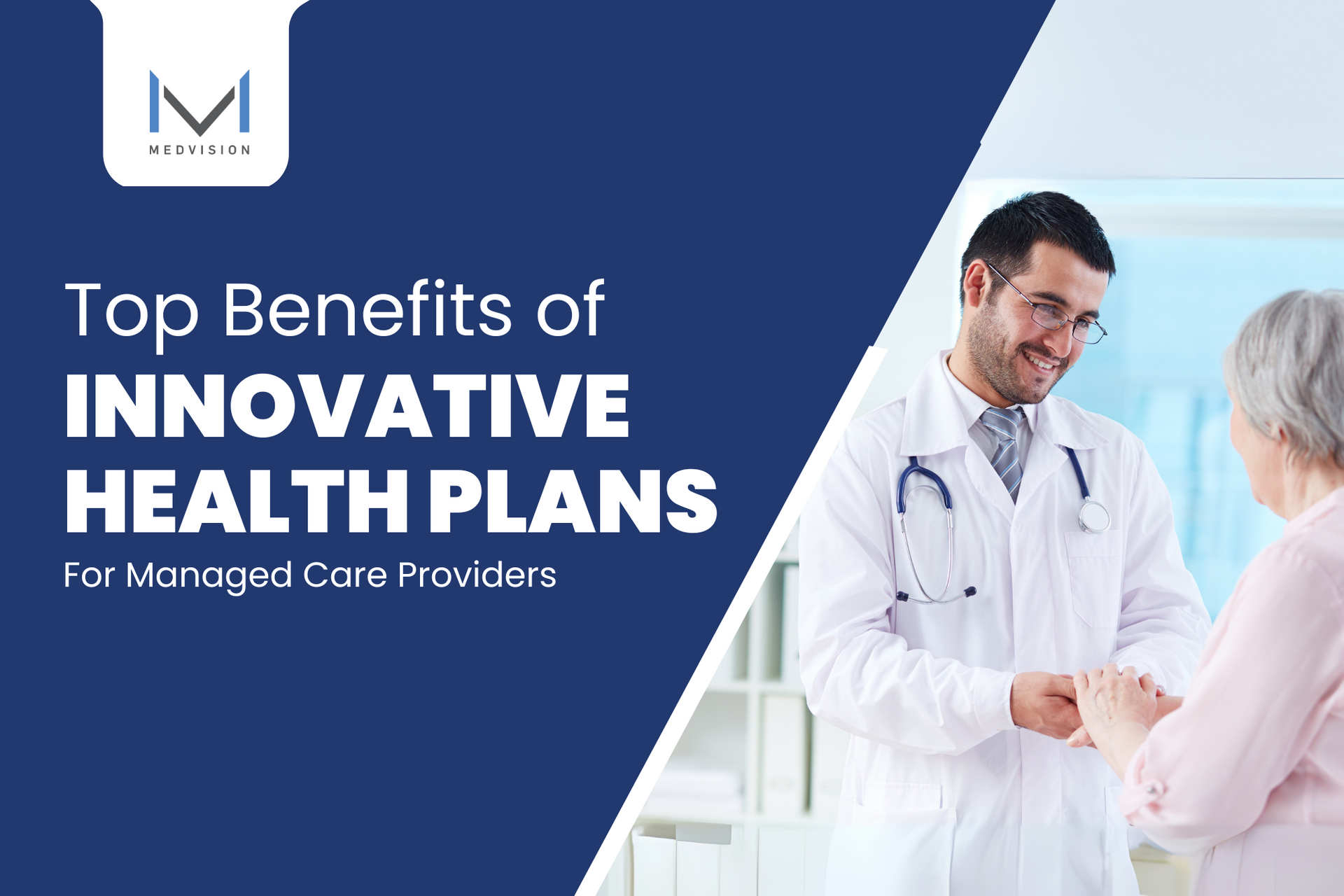  Doctor offers support to a patient, ensuring quality care under a managed care organization.