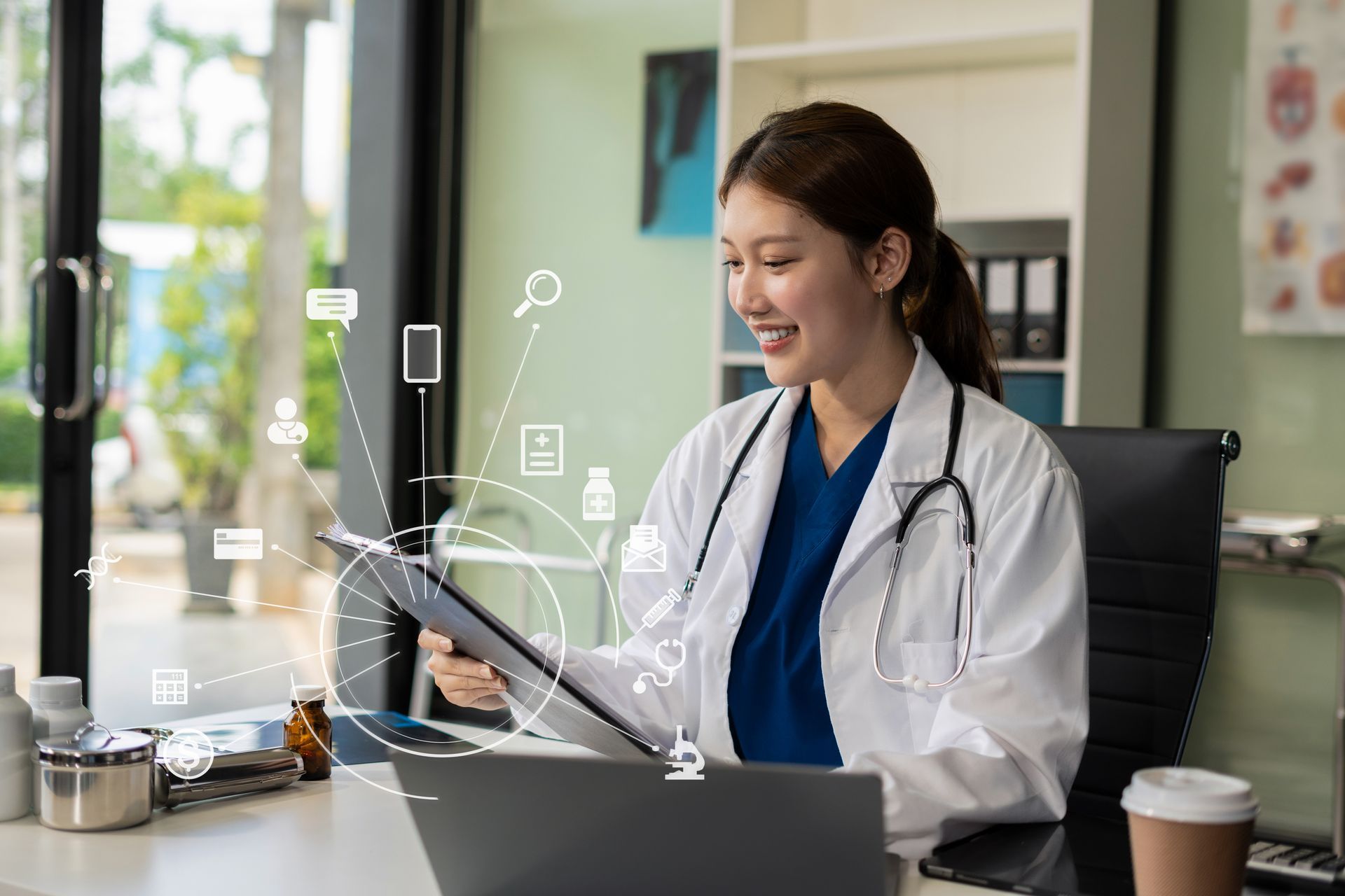 Patient care and workflow optimization have improved for a healthcare provider who uses business process as a service.