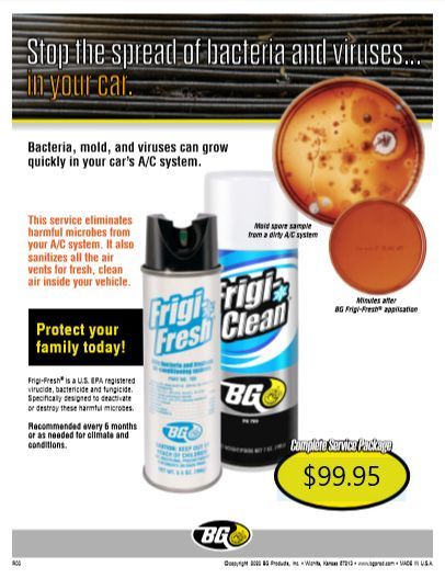 Specials BG2 | Fincastle Automotive