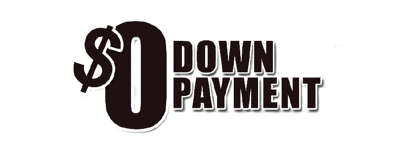 a logo for a company called $ 0 down payment