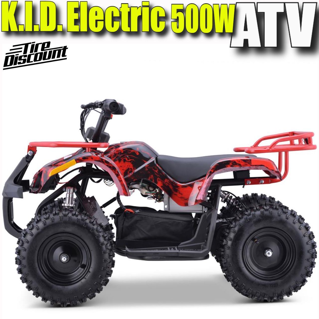 K.I.D. 36V 500W ELECTRIC ATV  BY TIRE DISCOUNT NO CREDIT NEEDED