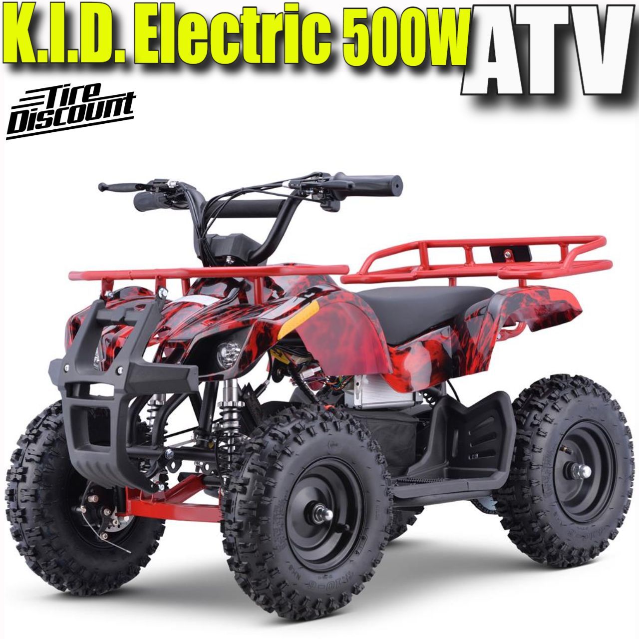 K.I.D. 36V 500W ELECTRIC ATV  BY TIRE DISCOUNT NO CREDIT NEEDED