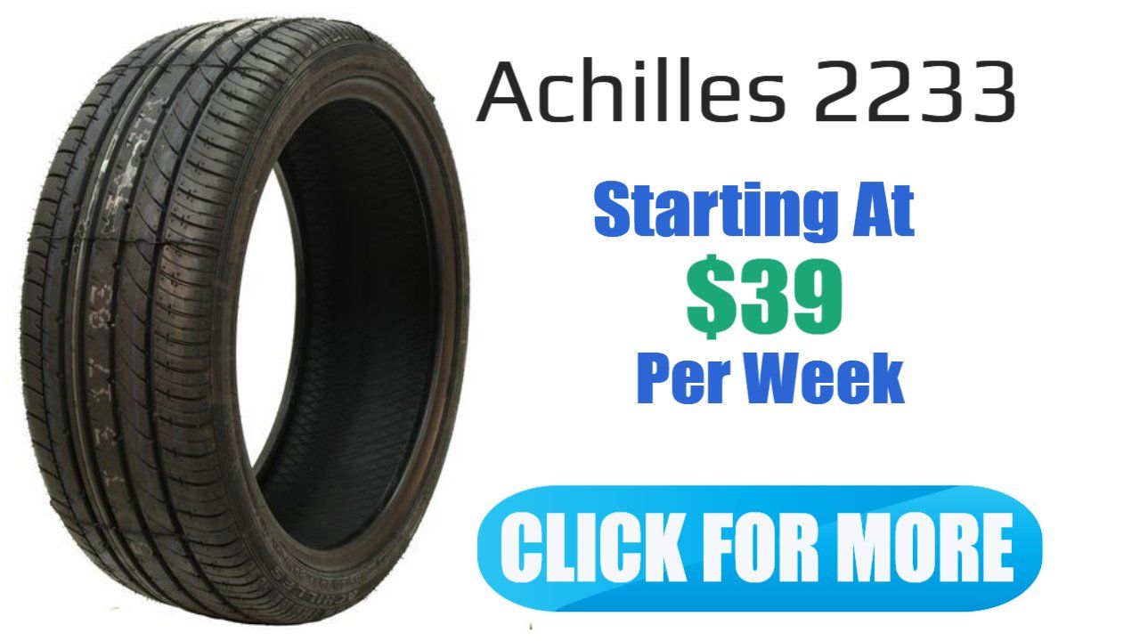 an advertisement for achilles 2233 starting at $ 39 per week
