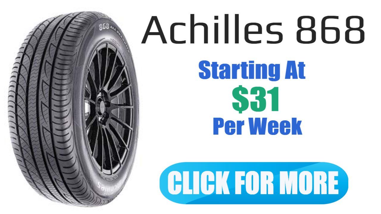 an advertisement for achilles 868 starting at $ 31 per week