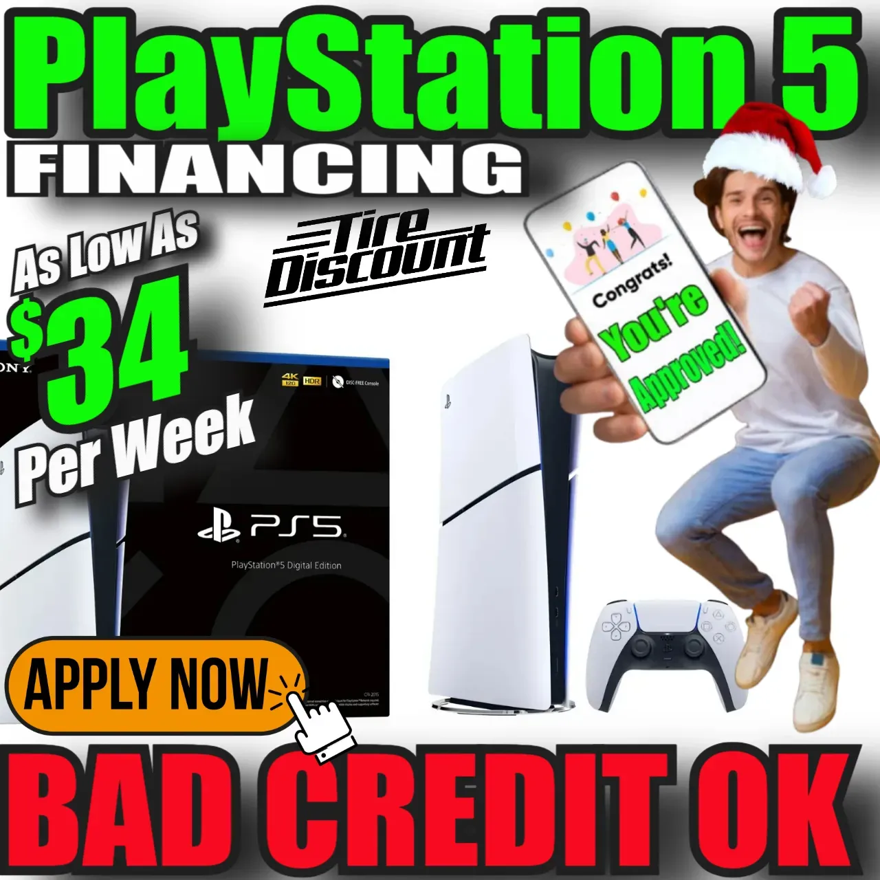 FINANCE GAME CONSOLES, NINTENDO XBOX AND SWITCH, SONY PLAY STATION. NO CREDIT NEEDED YOU'RE PRE-APPROVED!
NINTENDO XBOX AND SWITCH, SONY PLAY STATION APPLY NOW 