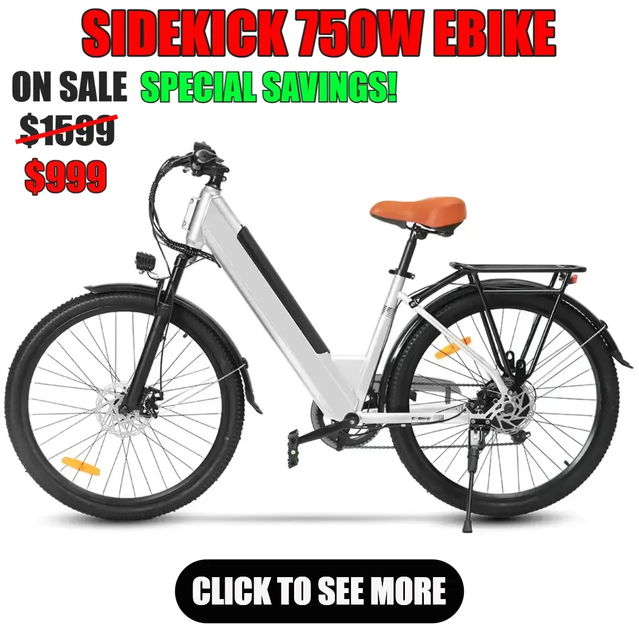 SIDEKICK 750W ELECTRIC BIKE