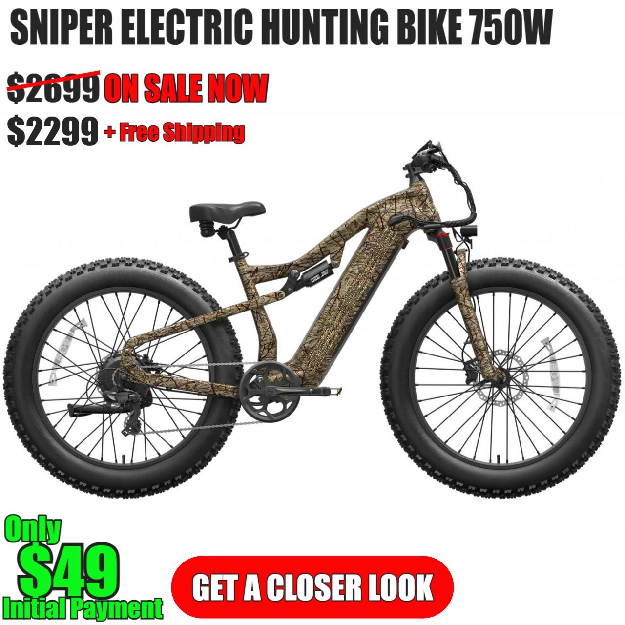 SNIPER ELECTRIC HUNTING BIKE