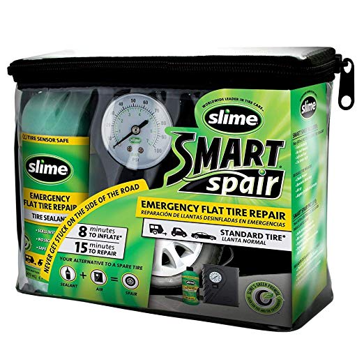 a slime smart spain emergency flat tire repair kit