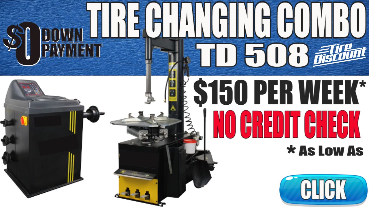 Tire changing machines no credit check financing, tire balancers no