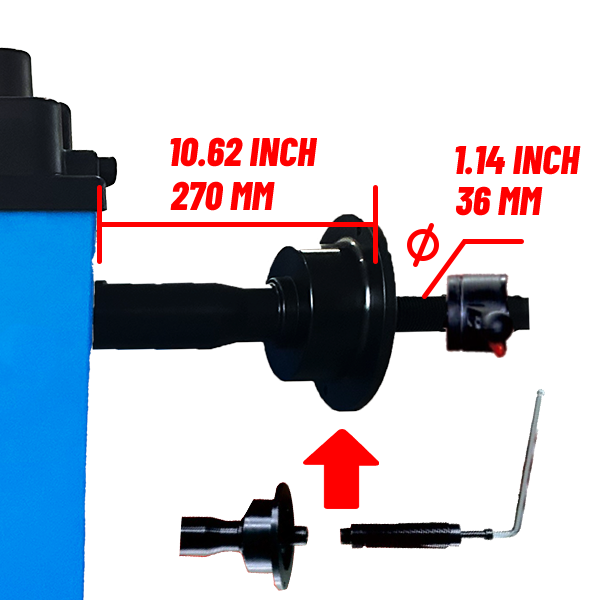 TD620T WHEEL BALANCER SHAFT