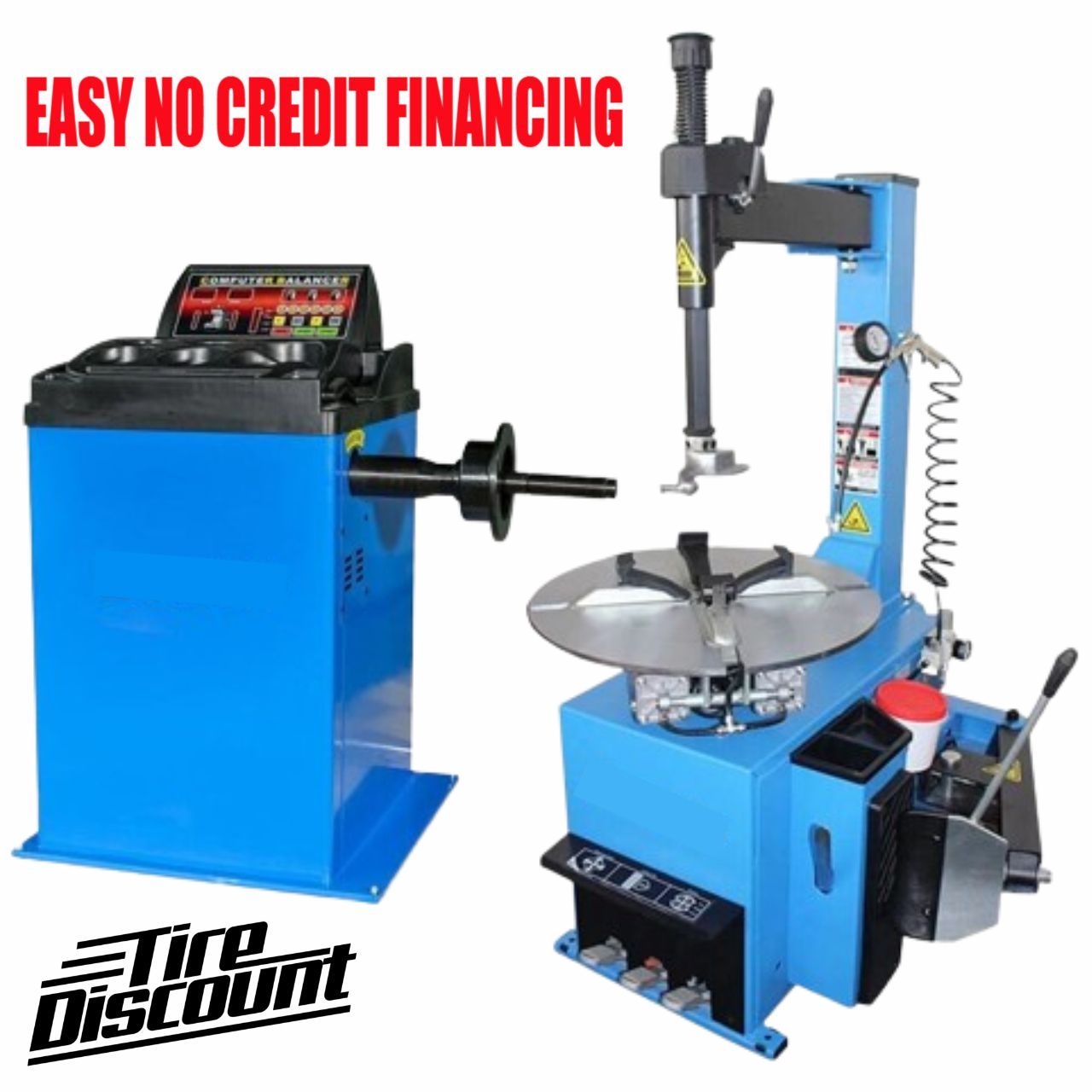 NEED FINANCING? Tire Changing Machine Balancer Combo