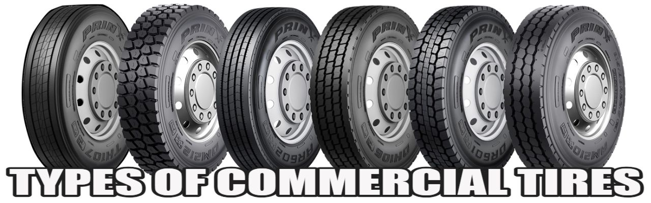 TYPES OF COMMERCIAL TIRES