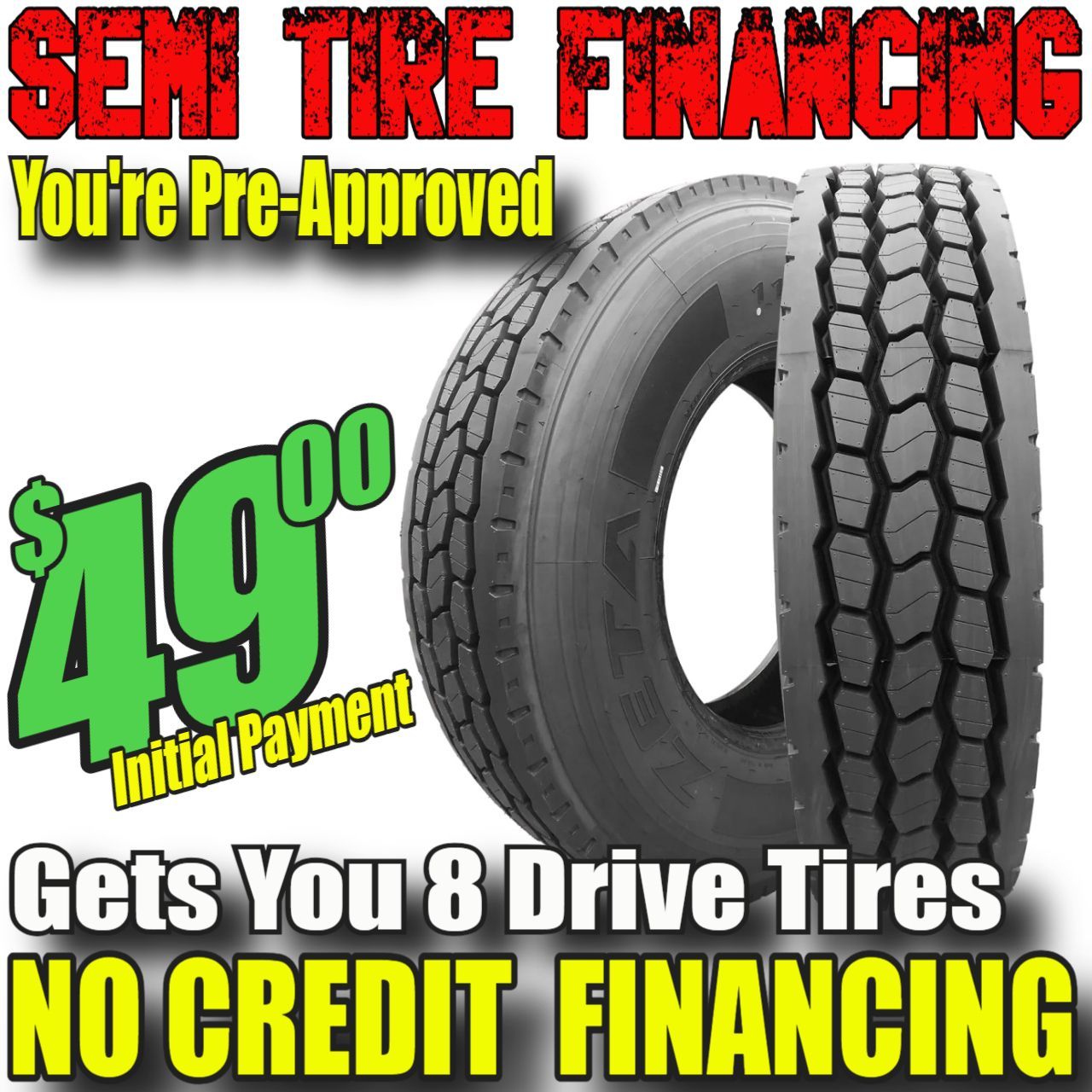 How Much Do 8 Commercial Truck Semi Tires Cost