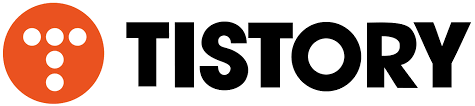 a logo for tistory is shown on a white background .