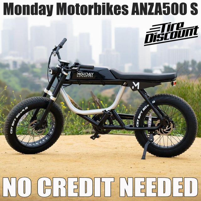 monday electric bicycle Anza V4 and water Torrey 750S | Monday Motorbikes