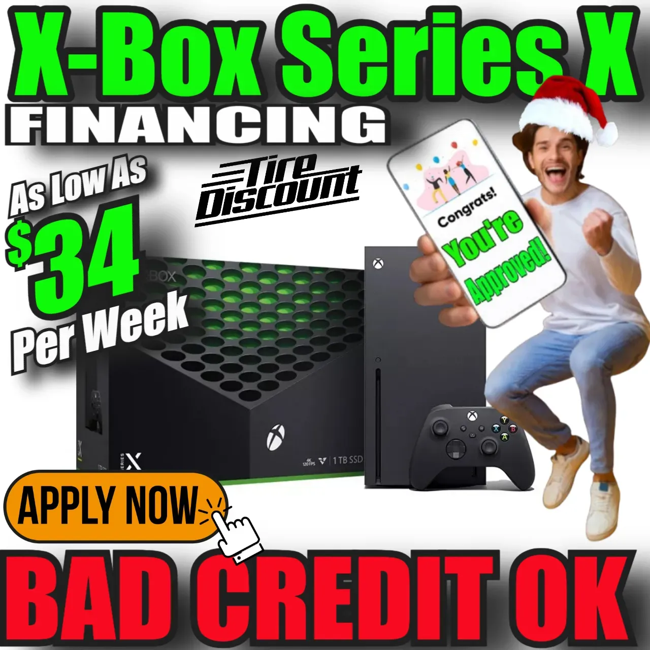 X-Box Series X Gaming Console Bundle - 1TB SSD Black X-Box Console with Two Wireless Controllers -Black and White -and ahaghug Authorized HDMI Cable