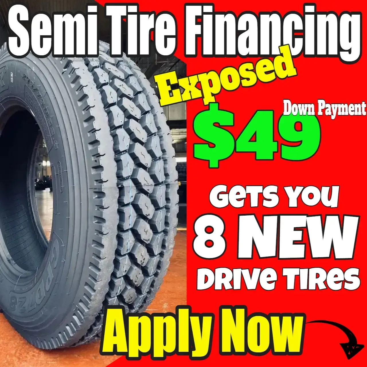 Commercial Truck Semi Tires Portland, ME - No Credit Tire Financing
