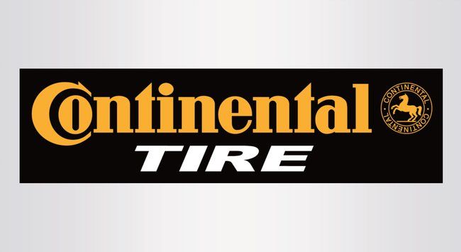 continental tire logo on a white background