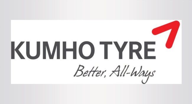 a logo for kumho tyre better all ways