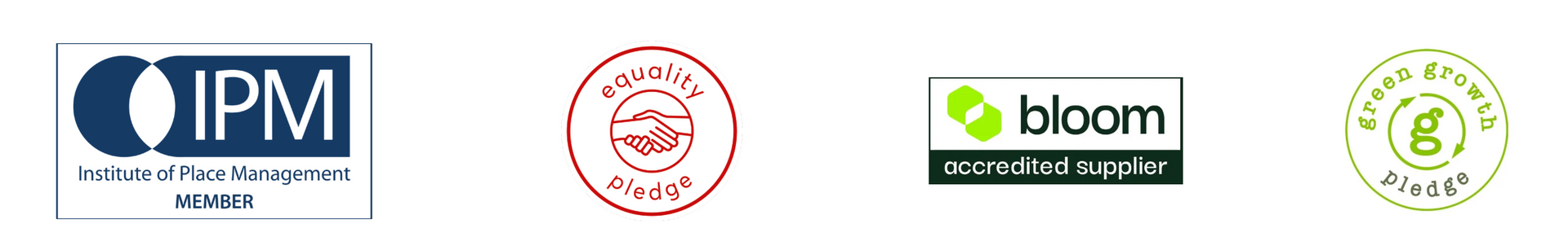 Logos: IPM, two circular logos, and 