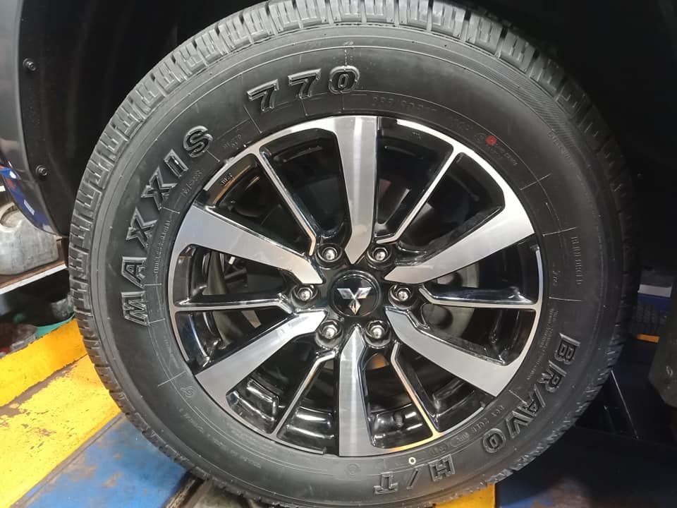 A Close Up Of A Car Wheel With A Tire On It — Marcoola Tyre & Mechanical In Coolum, QLD