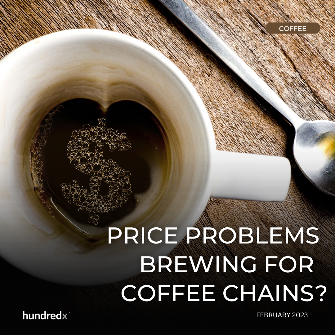 A cup of coffee with a dollar sign in the middle