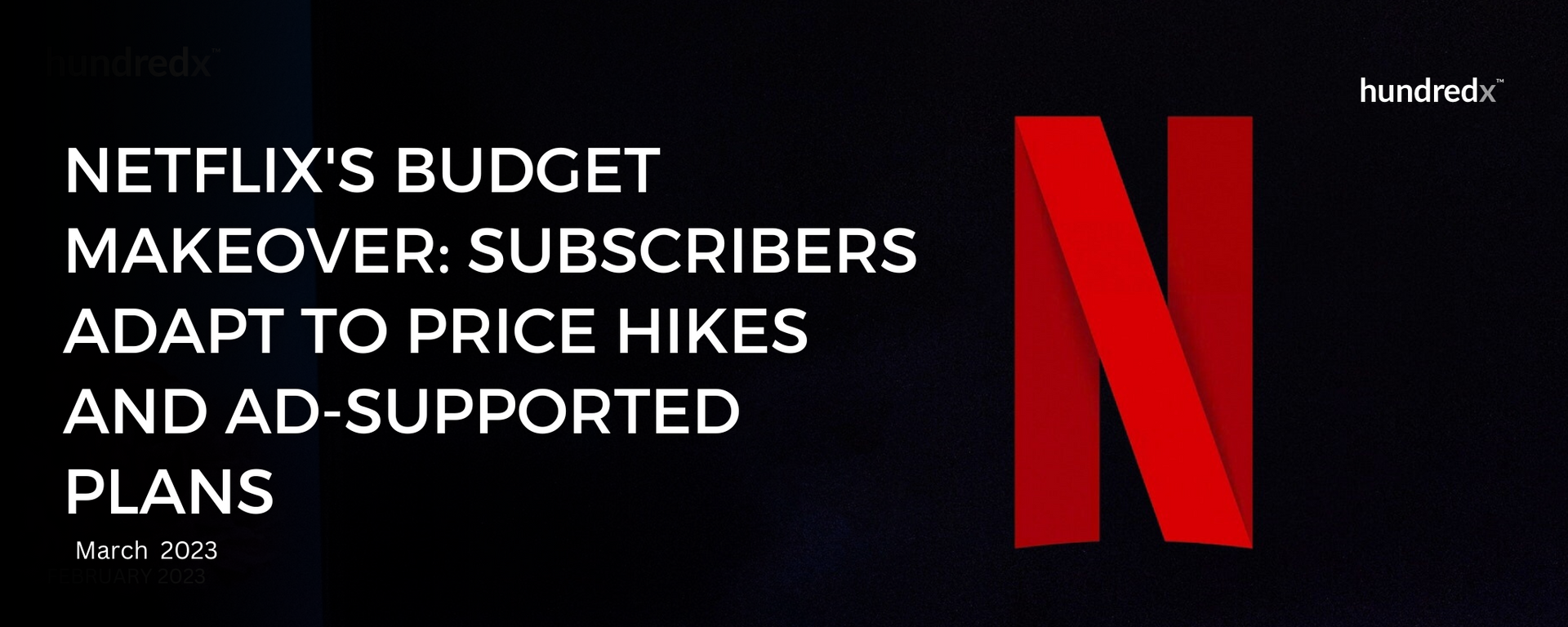 Netflix 's budget makeover : subscribers adapt to price hikes and ad-supported plans