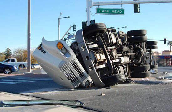 Semi-truck Accident Attorney — Overturned Truck in Chicago, IL