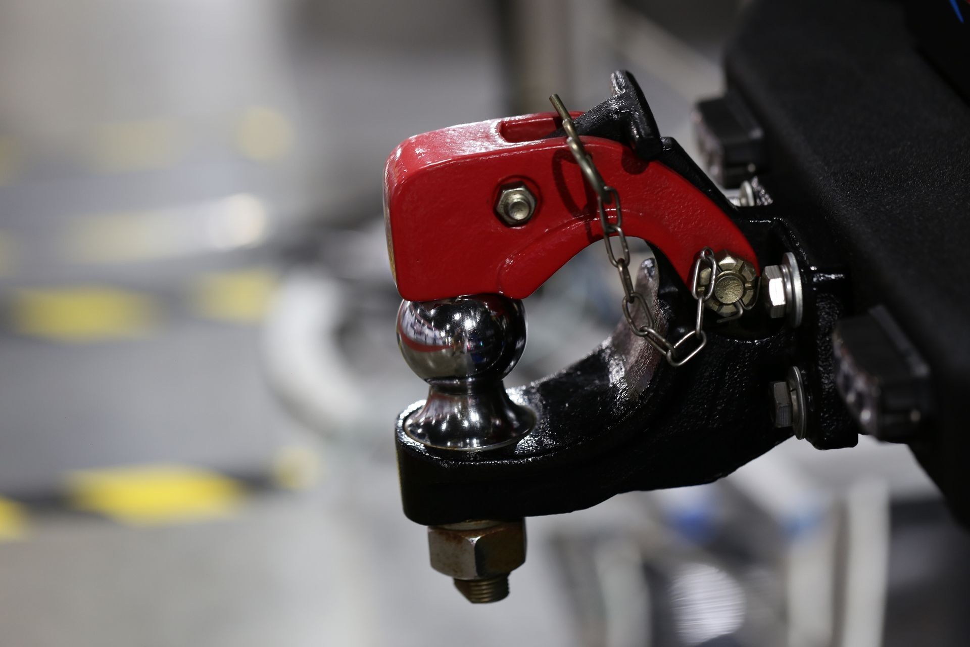 A tow hook on a trailer vehicle — Garden City, ID — Barton’s Hitch & Trailer Service