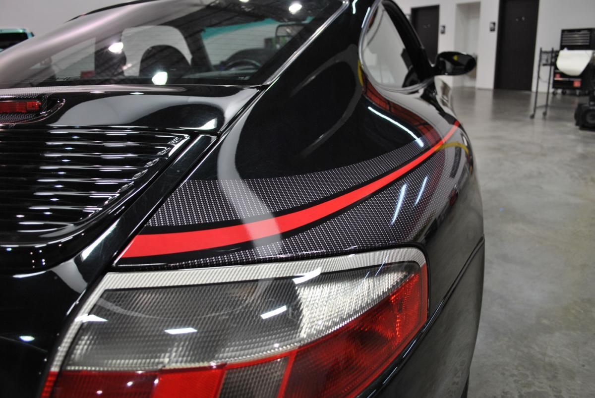 a nice looking car backlight