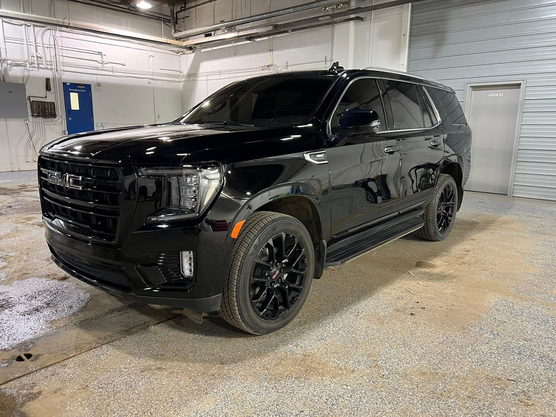 Completed work by Auto Haven, wrapping the chrome on this SUV.