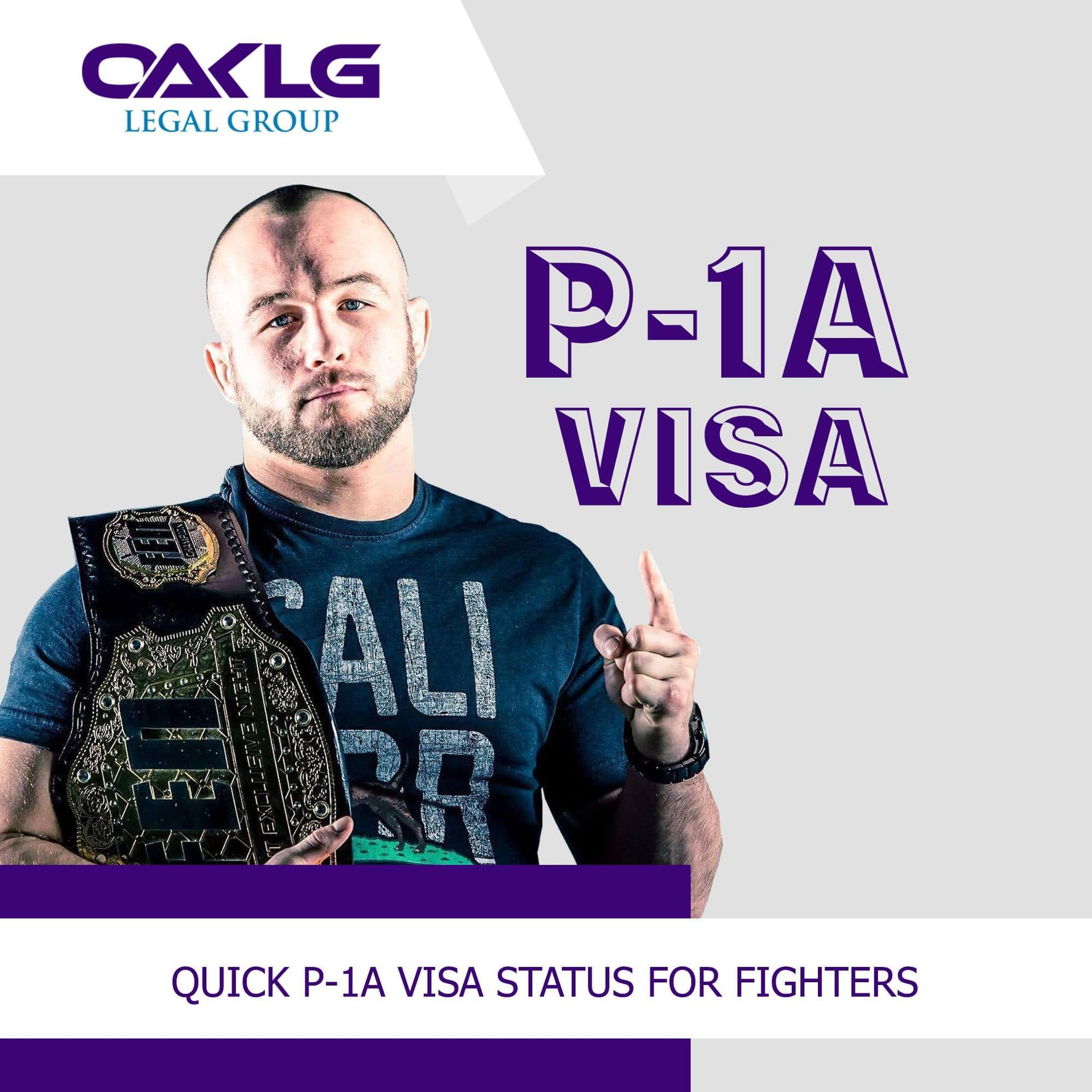 P-1A visa for fighters in the U.S.