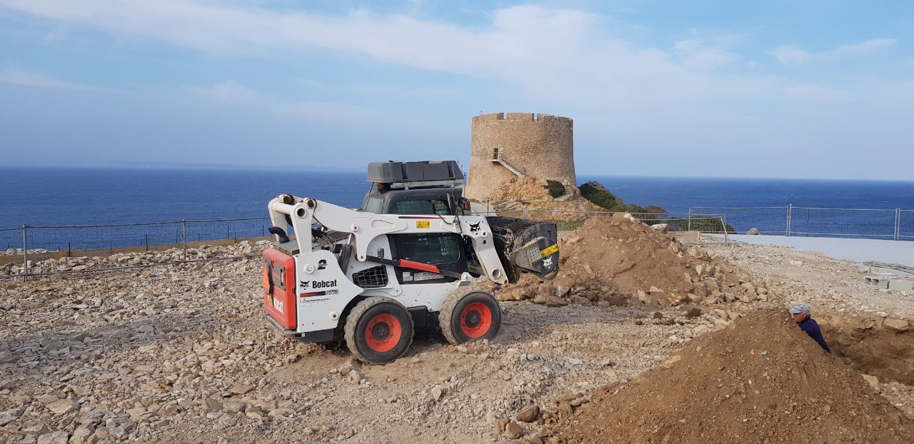 lavori di demolizione