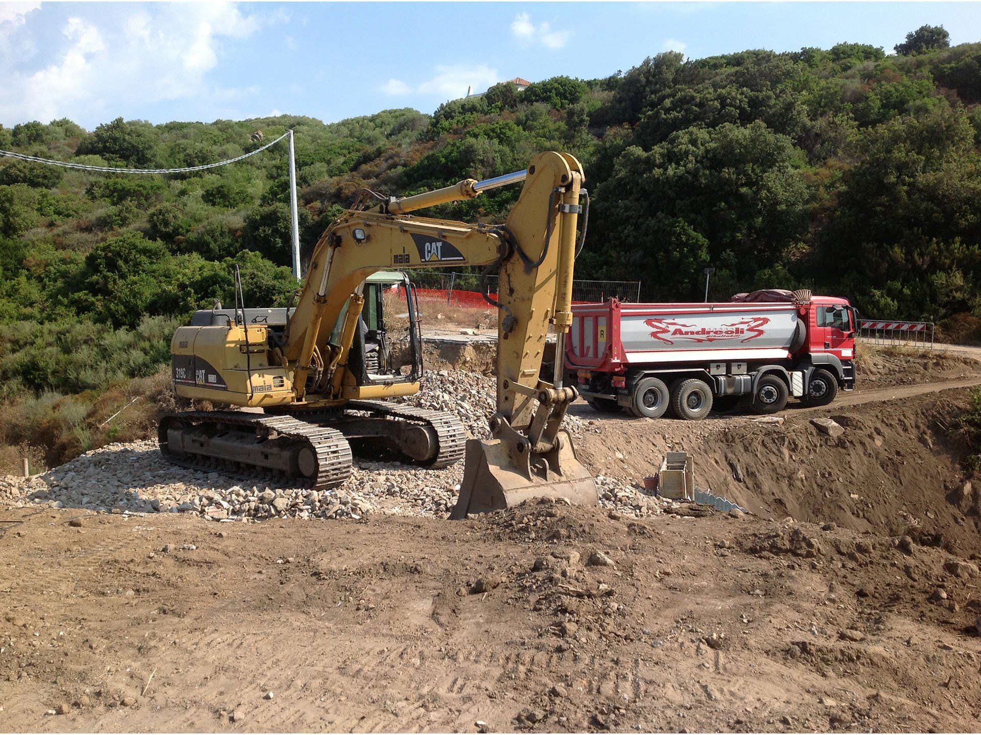 lavori movimento terra