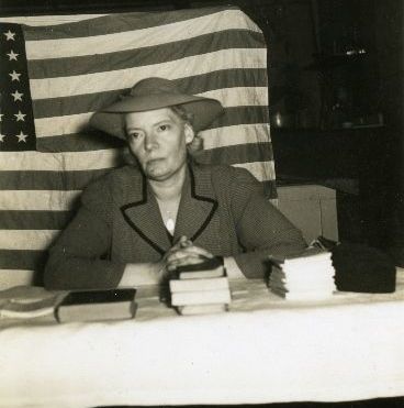 Dorothy Day speaking, 1940, Seattle, Washington.