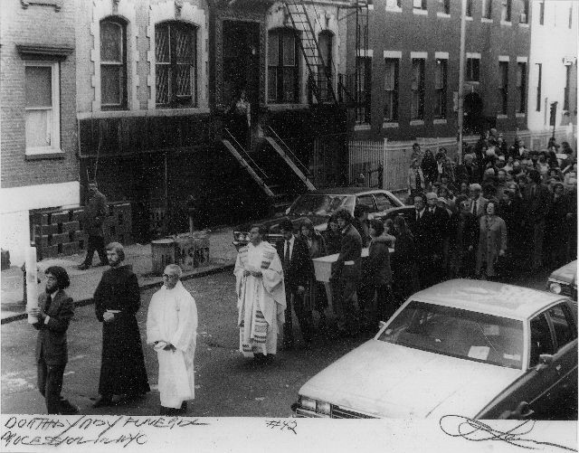 Day’s Funeral Procession, New York, NY.
