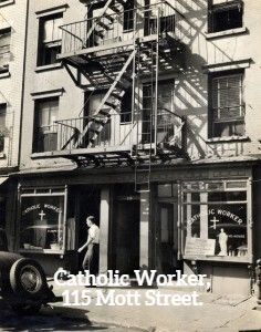 Catholic Worker, 115 Mott Street